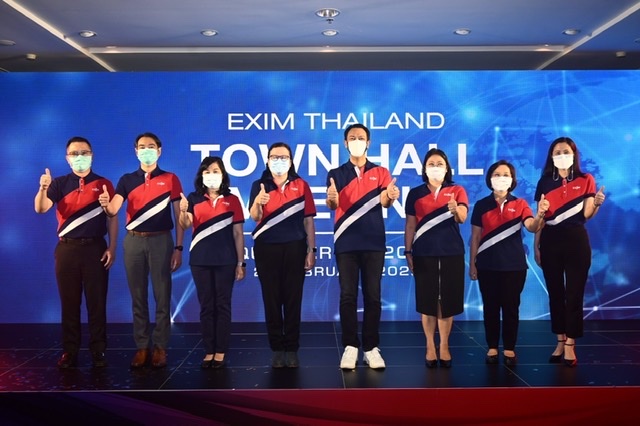 กรรมการผู้จัดการ EXIM BANK มอบนโยบายปี 2565 แก่พนักงาน ยกระดับบุคลากรพร้อมเดินหน้าซ่อม สร้าง เสริม และสานพลัง พัฒนาเศรษฐกิจไทย