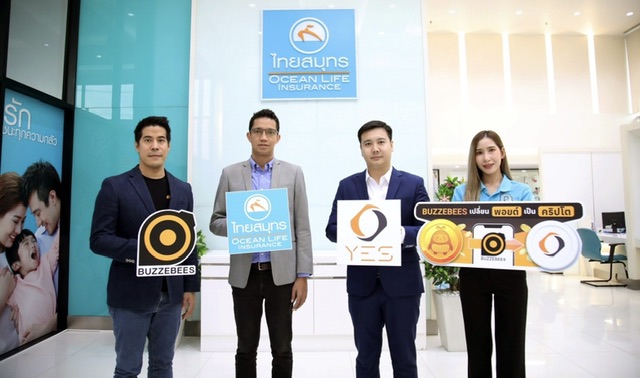 OCEAN LIFE ไทยสมุทร จับมือ BUZZEBEES เจาะไลฟ์สไตล์สายคริปโทยกระดับประสบการณ์Loyalty Program เปลี่ยน OCHI COIN เป็น YES Token