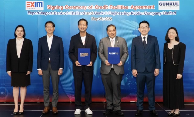 EXIM BANK ให้การสนับสนุนทางการเงินกลุ่ม GUNKULเสริมศักยภาพการเติบโตผู้ประกอบการไทยสู่โมเดลเศรษฐกิจ BCG