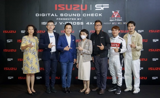 อีซูซุ จับมือ เอส เอฟ เปิดตัวภาพยนตร์โฆษณา Digital Sound Check ชุดใหม่ล่าสุด“ISUZU V-CROSS 4x4 MASTER OF ALL ROADS SEASON 2…ลุย! ท้าโลก”