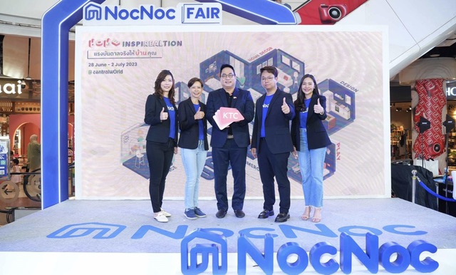 เคทีซีมอบสิทธิพิเศษแบบจัดเต็ม ในงานน็อคน็อค แฟร์ (NocNoc Fair)