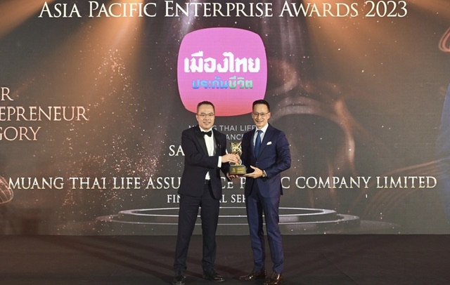 สุดยอดผู้นำองค์กร “สาระ ล่ำซำ” คว้ารางวัล “Master Entrepreneur Award”ต่อเนื่องเป็นปีที่ 3  และเมืองไทยประกันชีวิต รับ 2 รางวัลใหญ่ระดับสากลจากเวที Asia Pacific Enterprise Awards (APEA) 2023