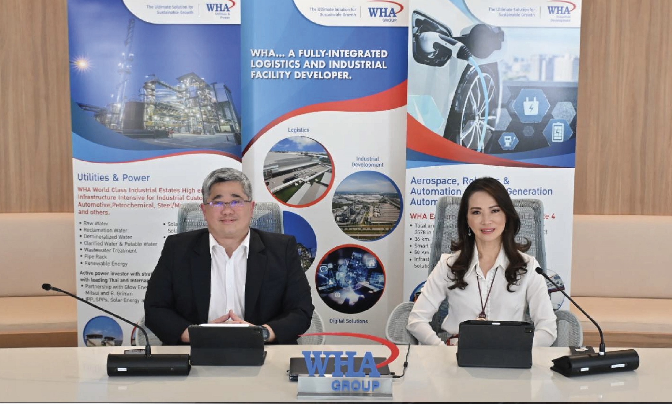 WHA GROUP เดินหน้าสร้างประวัติศาสตร์รอบใหม่ลุยลงทุน 4 กลุ่มธุรกิจหนุนรายได้ 5 ปีแตะ 27,900 ล้านบาท