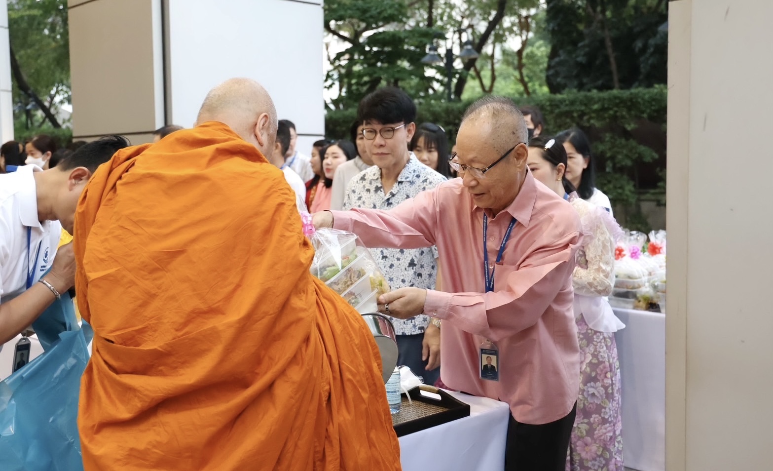 ครบรอบ 77 ปี กรุงเทพประกันภัย จัดพิธีทำบุญบริษัทฯ เสริมมงคลต่อองค์กรและพนักงาน