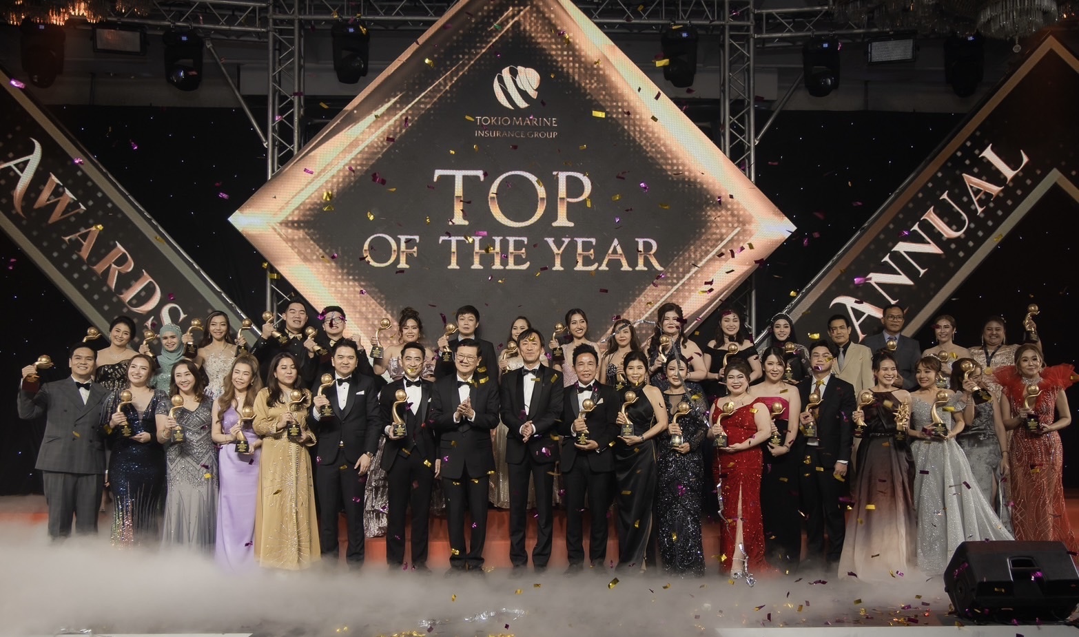 โตเกียวมารีนประกันชีวิต จัดพิธีมอบรางวัลประจำปี TOP OF THE YEAR 2023